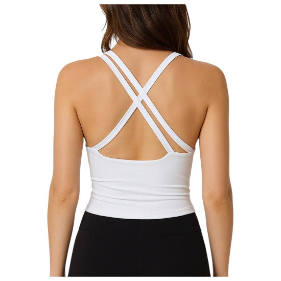 Reebok Γυναικεία αμάνικη μπλούζα Identity Train Asymmetrical Strap Tank